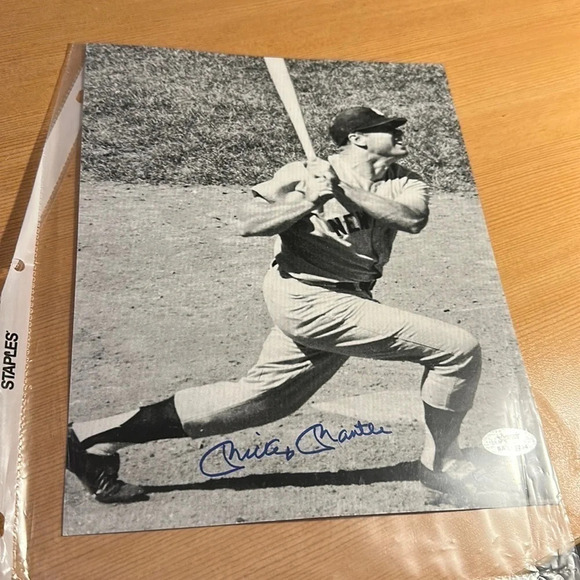 Other - Mickey Mantle New York Yankees signed photo